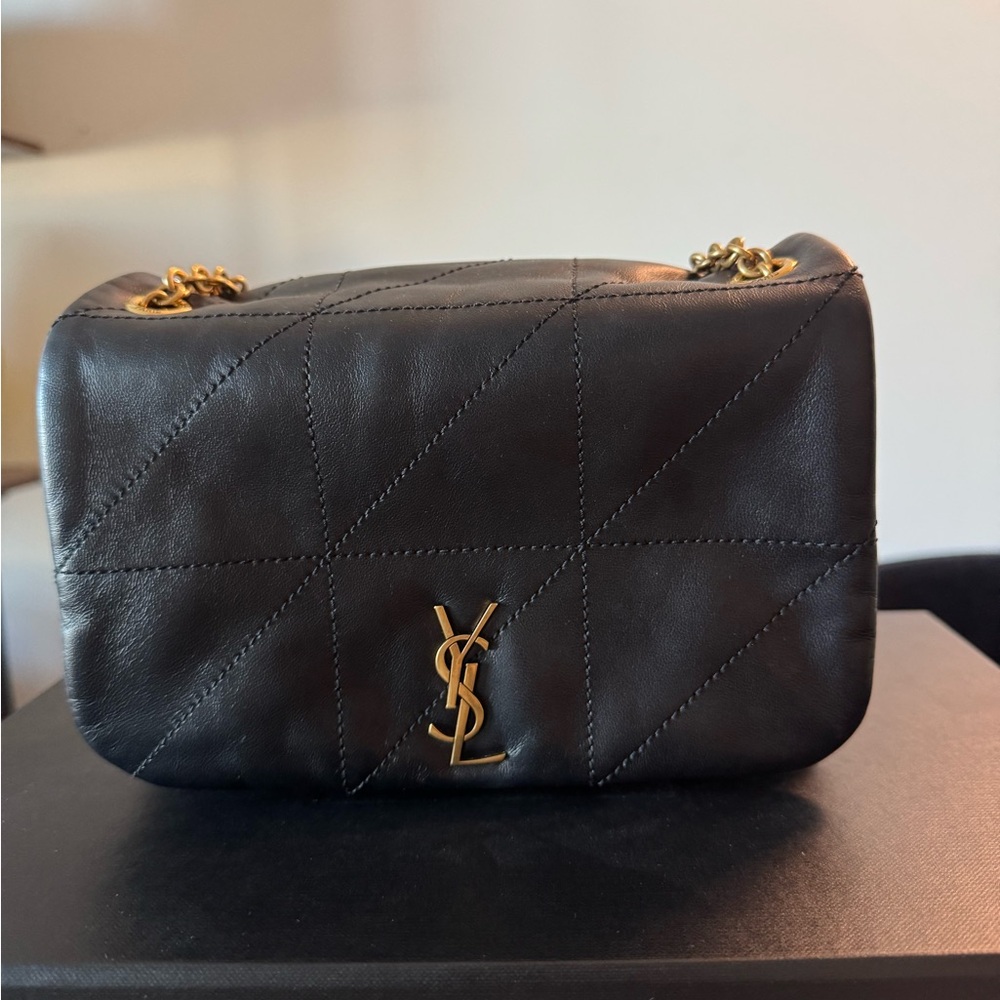 YSL Jamie Mini Patchwork Leather Shoulder Bag